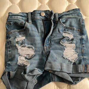 ripped shorts